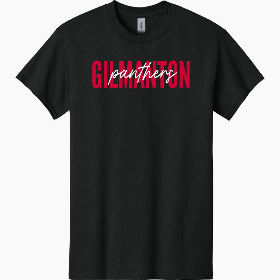Gilmanton Panthers <span class="pdp-name-mascot">Gilmanton Panthers</span> Gildan Adult Heavy Cotton Short Sleeve T-Shirt
