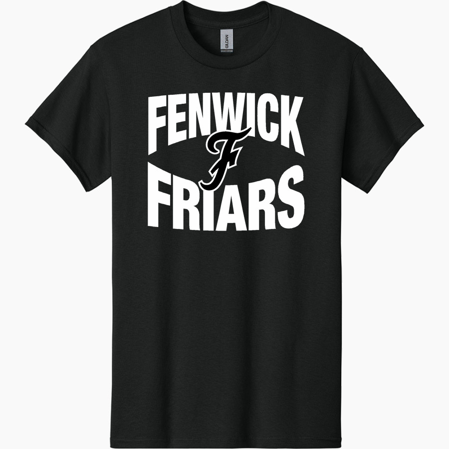 Fenwick Friars The Official Online Store <span class="pdp-name-mascot">Fenwick Friars</span> Gildan Adult Heavy Cotton Short Sleeve T-Shirt