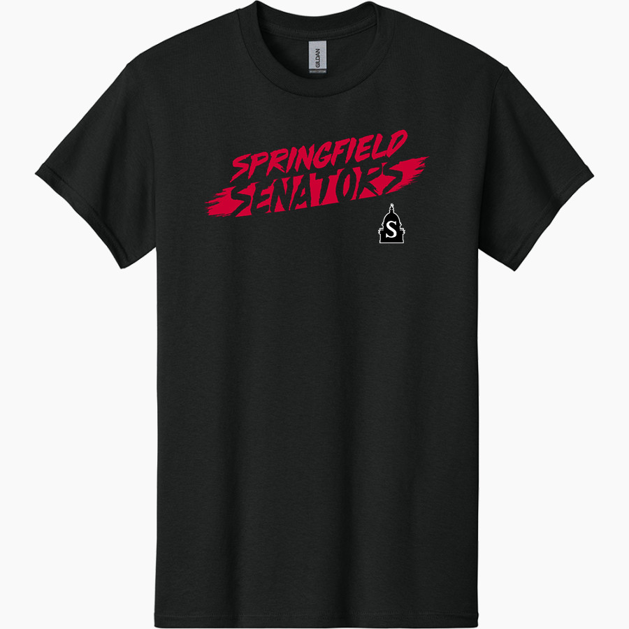 SPRINGFIELD HIGH SCHOOL SENATORS <span class="pdp-name-mascot">SPRINGFIELD SENATORS</span> Gildan Adult Heavy Cotton Short Sleeve T-Shirt