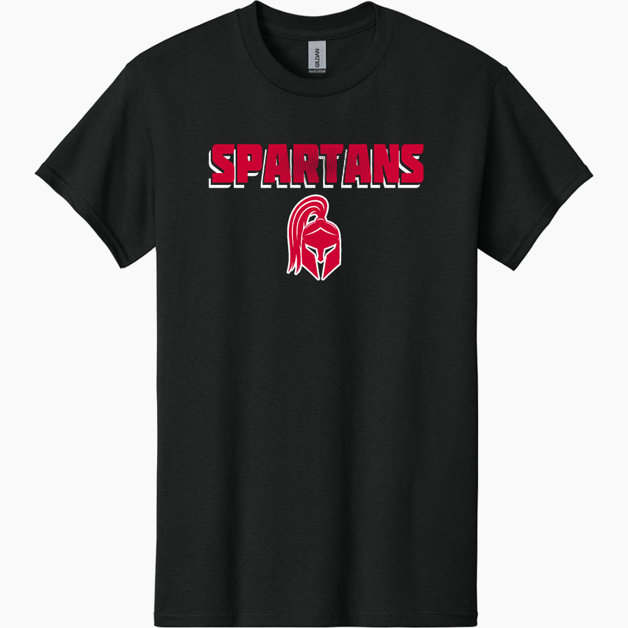 Somers Softball Spartans <span class="pdp-name-mascot">Somers Youth Softball Spartans</span> Gildan Adult Heavy Cotton Short Sleeve T-Shirt