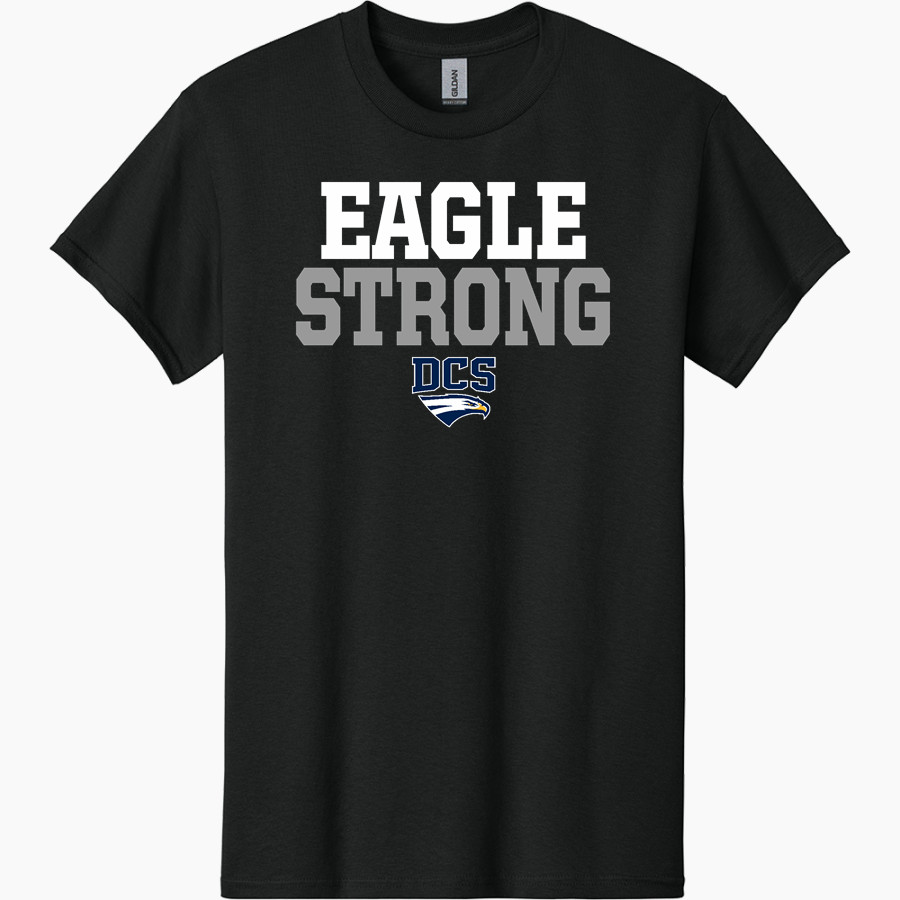DUBOIS CHRISTIAN SCHOOLS EAGLES <span class="pdp-name-mascot">DUBOIS EAGLES</span> Gildan Adult Heavy Cotton Short Sleeve T-Shirt