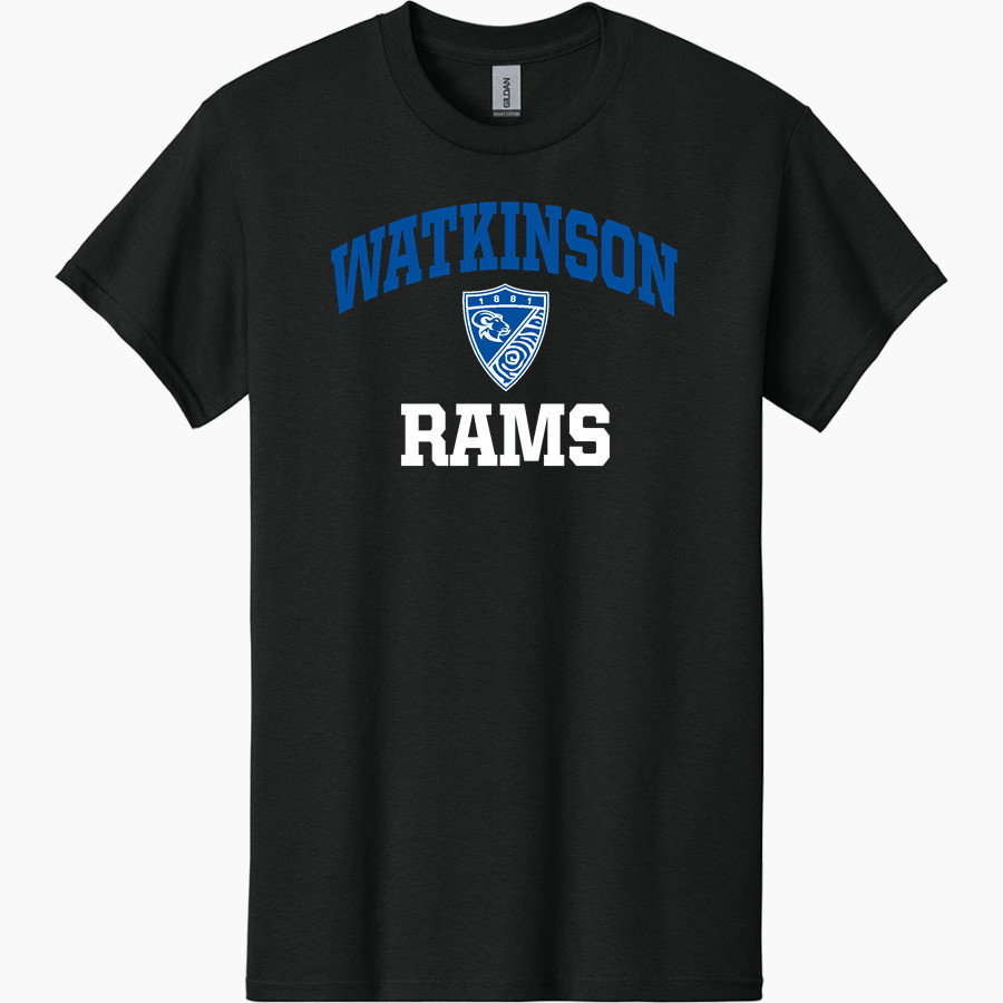 Watkinson Rams <span class="pdp-name-mascot">Watkinson Rams</span> Gildan Adult Heavy Cotton Short Sleeve T-Shirt