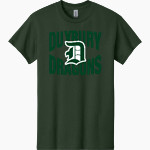 Duxbury Dragons <span class="pdp-name-mascot">Duxbury Dragons</span> Gildan Men's Heavy Cotton Short Sleeve T-Shirt Front Thumbnail