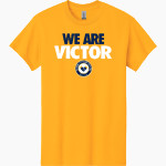 Victor Blue Devils <span class="pdp-name-mascot">Victor Blue Devils</span> Gildan Adult Heavy Cotton Short Sleeve T-Shirt Front Thumbnail