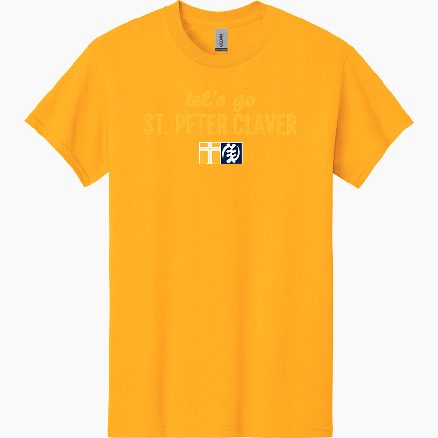 St. Peter Claver Knights Gildan Men's Heavy Cotton Short Sleeve T-Shirt