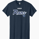 Weber Rams Gildan Men's Heavy Cotton Short Sleeve T-Shirt Front Thumbnail