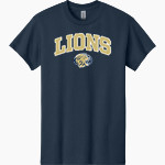 GRACE PREP ACADEMY LIONS <span class="pdp-name-mascot">GRACE LIONS</span> Gildan Adult Heavy Cotton Short Sleeve T-Shirt Front Thumbnail