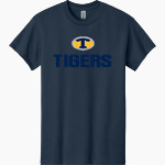 TROUP HIGH SCHOOL TIGERS <span class="pdp-name-mascot">TROUP TIGERS</span> Gildan Adult Heavy Cotton Short Sleeve T-Shirt Front Thumbnail