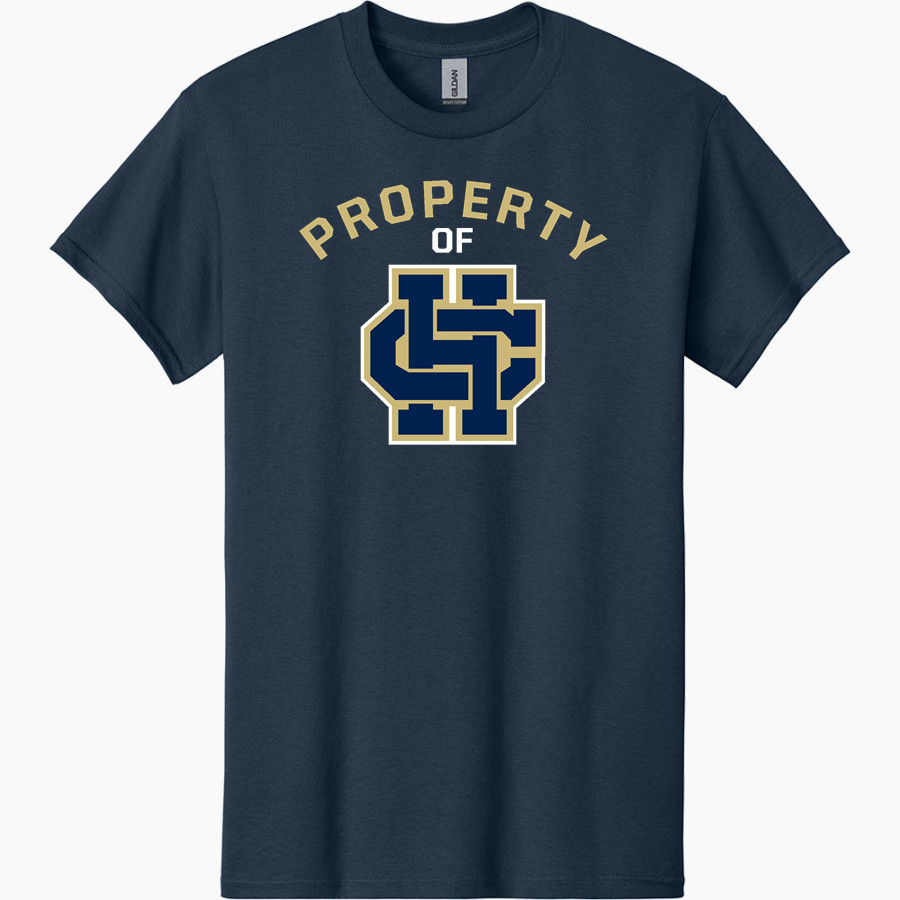 Bishop Heelan Crusaders Gildan Men's Heavy Cotton Short Sleeve T-Shirt