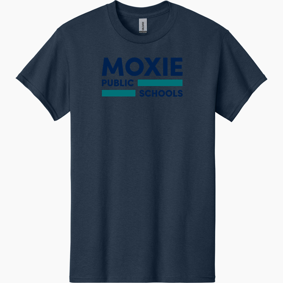 Moxie Public Schools Moxie Public Schools <span class="pdp-name-mascot">Moxie Public Schools</span> Gildan Adult Heavy Cotton Short Sleeve T-Shirt