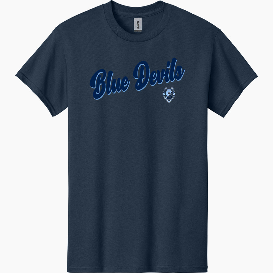 Springbrook Blue Devils <span class="pdp-name-mascot">Springbrook Blue Devils</span> Gildan Adult Heavy Cotton Short Sleeve T-Shirt