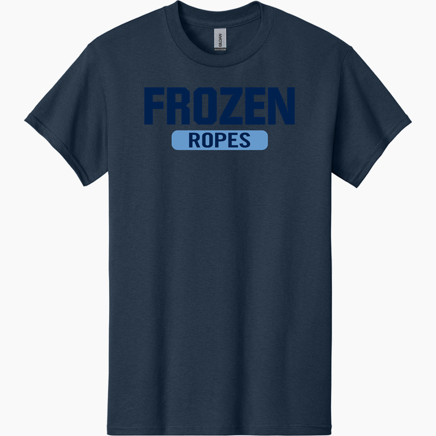 Frozen Ropes Natick Frozen Ropes Natick <span class="pdp-name-mascot">Frozen Ropes</span> Gildan Adult Heavy Cotton Short Sleeve T-Shirt