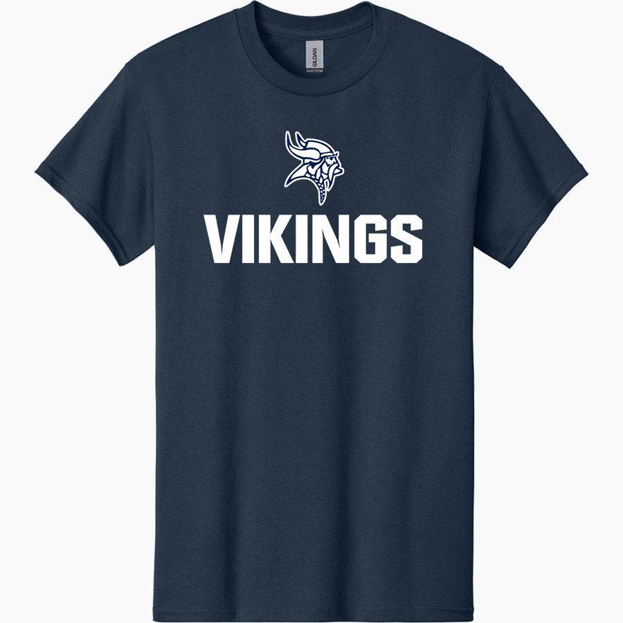 MARYSVILLE HIGH SCHOOL VIKINGS <span class="pdp-name-mascot">MARYSVILLE VIKINGS</span> Gildan Adult Heavy Cotton Short Sleeve T-Shirt