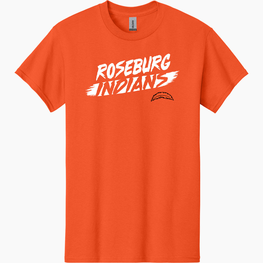 Roseburg Indians <span class="pdp-name-mascot">Roseburg Indians</span> Gildan Adult Heavy Cotton Short Sleeve T-Shirt