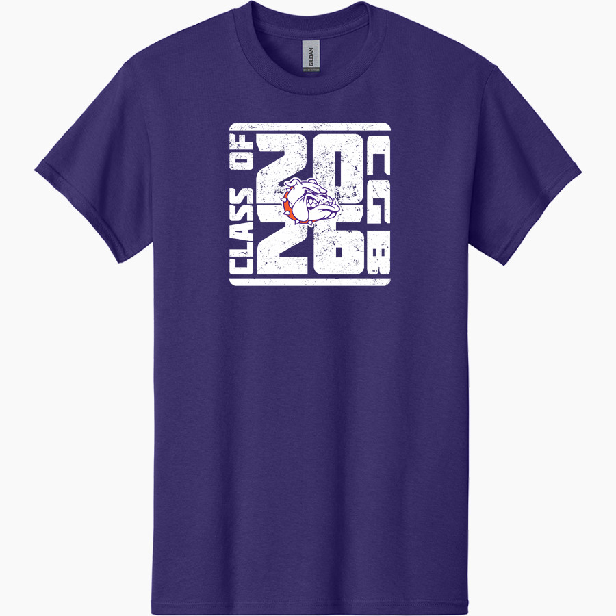 BEMENT MIDDLE SCHOOL BULLDOGS Gildan Men's Heavy Cotton Short Sleeve T-Shirt