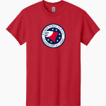 Kairos Public Schools Patriots <span class="pdp-name-mascot">Kairos Public Schools Patriots</span> Gildan Adult Heavy Cotton Short Sleeve T-Shirt Front Thumbnail