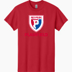 Plainfield Quakers <span class="pdp-name-mascot">Plainfield Quakers</span> Gildan Adult Heavy Cotton Short Sleeve T-Shirt Front Thumbnail