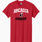 ARCADIA REDSKINS #redskinnation Gildan Men's Heavy Cotton Short Sleeve T-Shirt Front Thumbnail