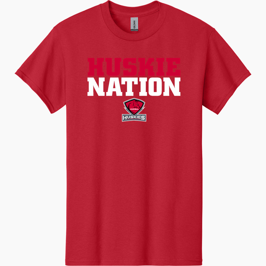 CARDINAL HIGH SCHOOL HUSKIES <span class="pdp-name-mascot">CARDINAL HUSKIES</span> Gildan Adult Heavy Cotton Short Sleeve T-Shirt