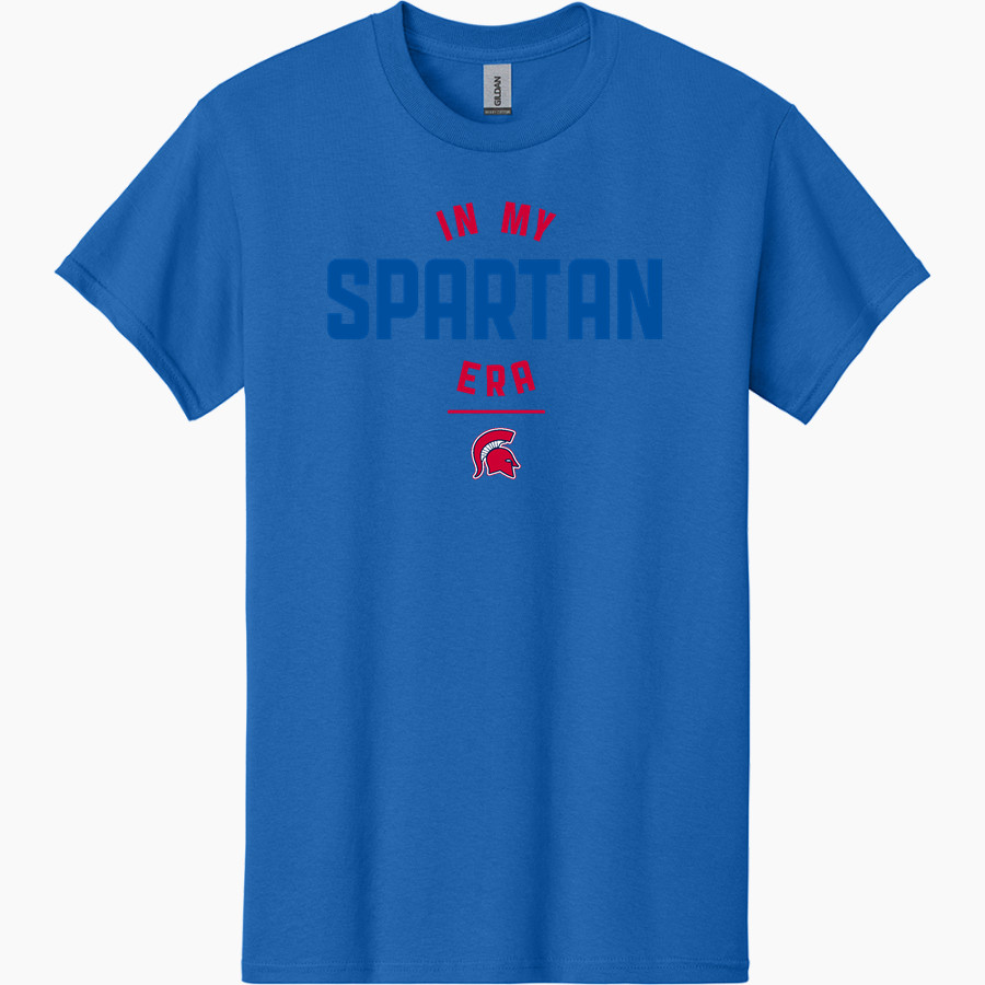 Broussard Spartans Gildan Men's Heavy Cotton Short Sleeve T-Shirt