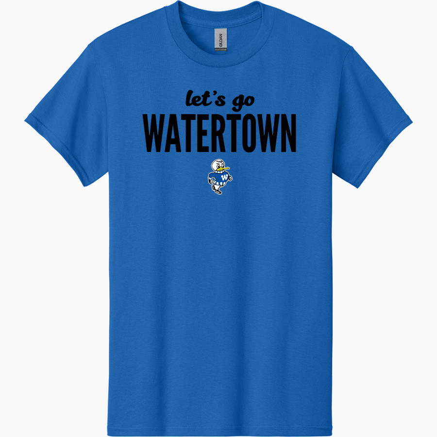 WATERTOWN HIGH SCHOOL GOSLINGS Gildan Men's Heavy Cotton Short Sleeve T-Shirt