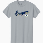 Alexander Central Cougars <span class="pdp-name-mascot">Alexander Central Cougars</span> Gildan Adult Heavy Cotton Short Sleeve T-Shirt Front Thumbnail