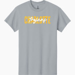 CHARLOTTE HIGH SCHOOL TROJANS Gildan Men's Heavy Cotton Short Sleeve T-Shirt Front Thumbnail