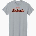 Gary Bobcats Gildan Men's Heavy Cotton Short Sleeve T-Shirt Front Thumbnail