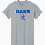 Norfolk Collegiate Oaks <span class="pdp-name-mascot">Norfolk Collegiate Oaks</span> Gildan Adult Heavy Cotton Short Sleeve T-Shirt Front Thumbnail