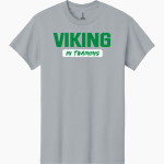 Salem Baptist Vikings Gildan Men's Heavy Cotton Short Sleeve T-Shirt Front Thumbnail