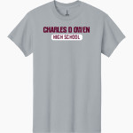 OWEN warhorses mountain tough...valley strong <span class="pdp-name-mascot">CHARLES D OWEN WARHORSES</span> Gildan Adult Heavy Cotton Short Sleeve T-Shirt Front Thumbnail