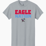 JAC-CEN-DEL HIGH SCHOOL EAGLES <span class="pdp-name-mascot">JAC - CEN-DEL EAGLES</span> Gildan Adult Heavy Cotton Short Sleeve T-Shirt Front Thumbnail