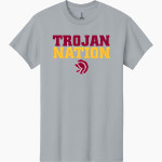 LASSITER HIGH SCHOOL TROJANS Gildan Men's Heavy Cotton Short Sleeve T-Shirt Front Thumbnail