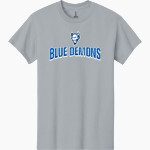 Maine East Blue Demons <span class="pdp-name-mascot">Blue Demons</span> Gildan Men's Heavy Cotton Short Sleeve T-Shirt Front Thumbnail