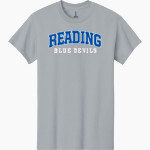 READING SENIOR HIGH SCHOOL BLUE DEVILS <span class="pdp-name-mascot">READING BLUE DEVILS</span> Gildan Adult Heavy Cotton Short Sleeve T-Shirt Front Thumbnail