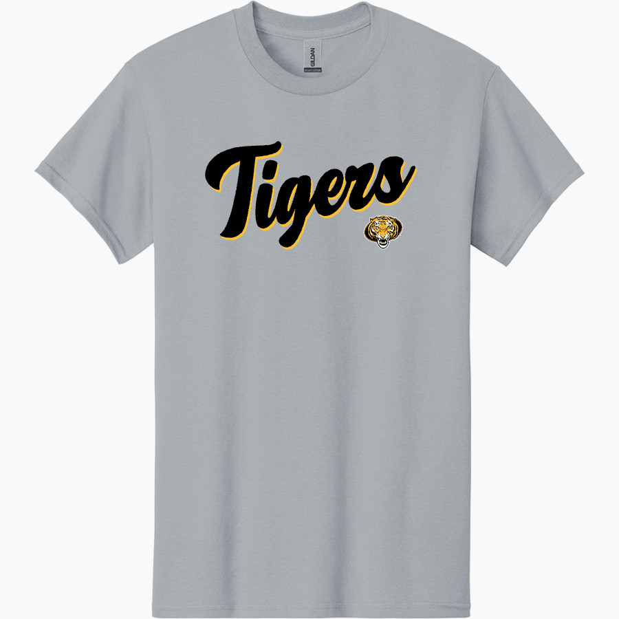 PRAIRIE GROVE HIGH SCHOOL TIGERS <span class="pdp-name-mascot">PRAIRIE GROVE TIGERS</span> Gildan Adult Heavy Cotton Short Sleeve T-Shirt