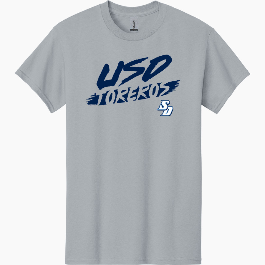 University of San Diego Toreros Gildan Men's Heavy Cotton Short Sleeve T-Shirt