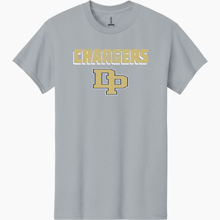 DOS PUEBLOS HIGH SCHOOL CHARGERS <span class="pdp-name-mascot">DOS PUEBLOS CHARGERS</span> Gildan Adult Heavy Cotton Short Sleeve T-Shirt