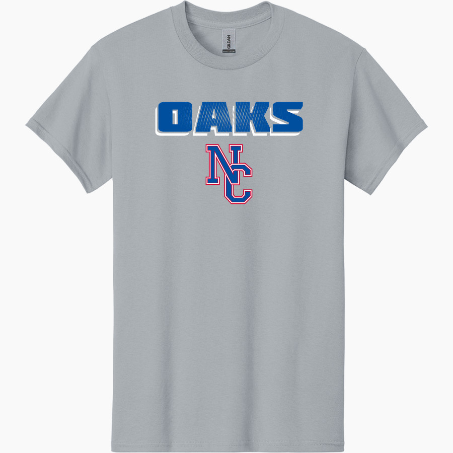 Norfolk Collegiate Oaks <span class="pdp-name-mascot">Norfolk Collegiate Oaks</span> Gildan Adult Heavy Cotton Short Sleeve T-Shirt