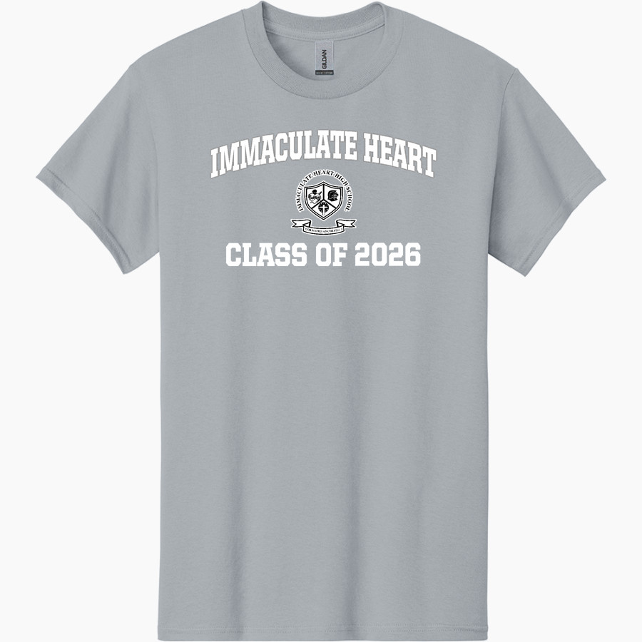 IMMACULATE HEART HIGH SCHOOL KNIGHTS <span class="pdp-name-mascot">IMMACULATE HEART KNIGHTS</span> Gildan Men's Heavy Cotton Short Sleeve T-Shirt