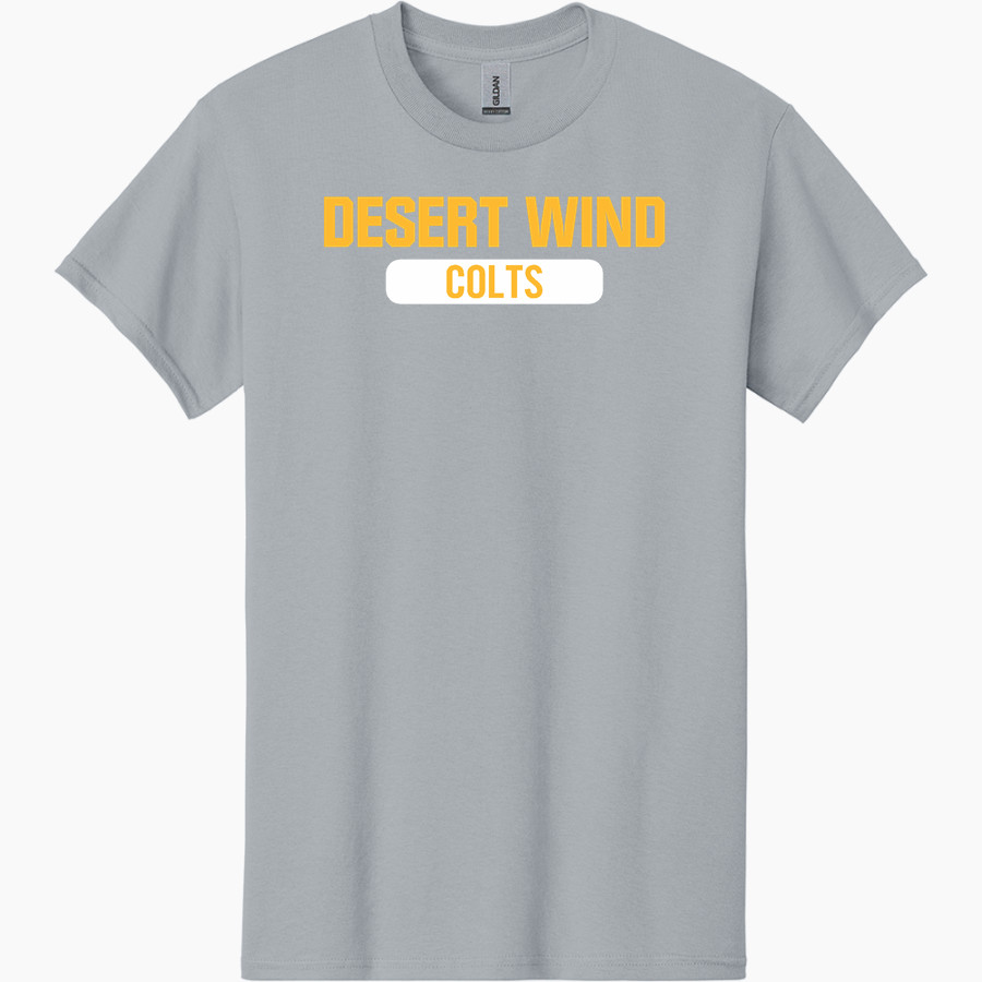Desert Wind Colts <span class="pdp-name-mascot">Desert Wind Colts</span> Gildan Adult Heavy Cotton Short Sleeve T-Shirt
