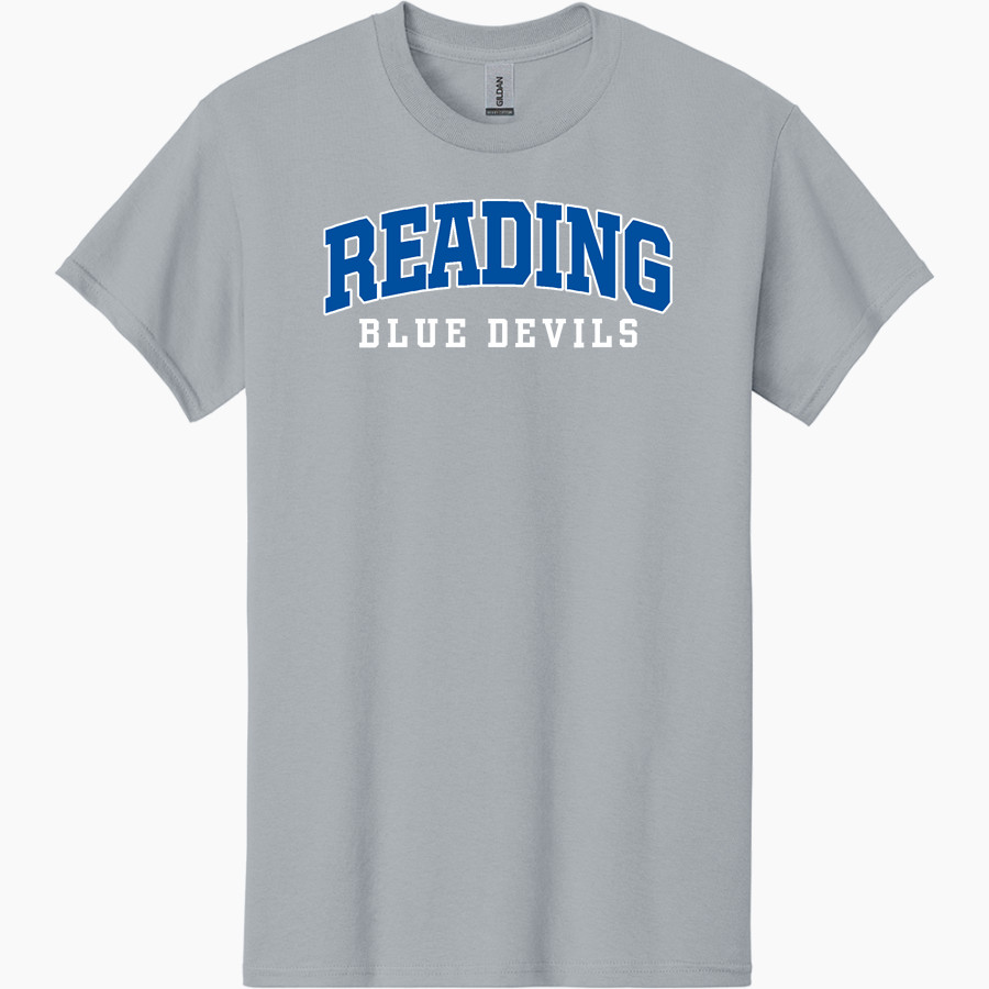 READING SENIOR HIGH SCHOOL BLUE DEVILS <span class="pdp-name-mascot">READING BLUE DEVILS</span> Gildan Adult Heavy Cotton Short Sleeve T-Shirt