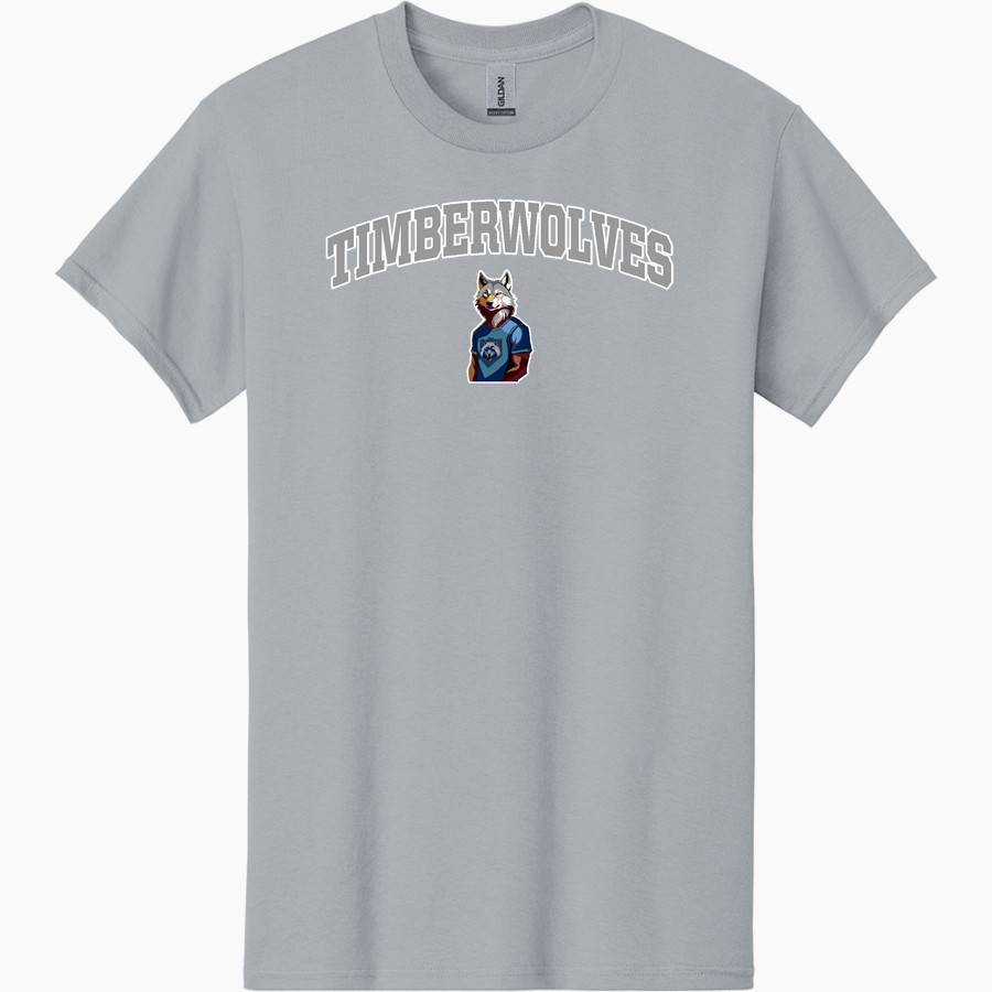 Centennial Middle School Timberwolves <span class="pdp-name-mascot">Centennial Middle School Wolves</span> Gildan Adult Heavy Cotton Short Sleeve T-Shirt