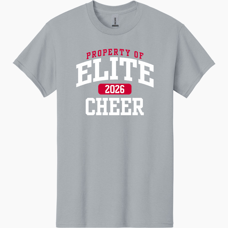 Elite Cheer Online Store <span class="pdp-name-mascot">Elite Cheer</span> Gildan Adult Heavy Cotton Short Sleeve T-Shirt
