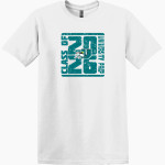 University Prep Mustangs Gildan Men's Heavy Cotton Short Sleeve T-Shirt Front Thumbnail