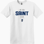 Carrollton Christian Academy Saints Gildan Men's Heavy Cotton Short Sleeve T-Shirt Front Thumbnail