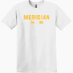 Meridian Warriors Gildan Men's Heavy Cotton Short Sleeve T-Shirt Front Thumbnail