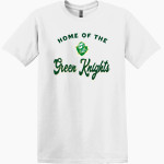 NOTRE DAME HIGH SCHOOL GREEN KNIGHTS <span class="pdp-name-mascot">NOTRE DAME GREEN KNIGHTS</span> Gildan Adult Heavy Cotton Short Sleeve T-Shirt Front Thumbnail