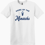 THOMAS MORE PREP-MARIAN HIGH SCHOOL MONARCHS <span class="pdp-name-mascot">THOMAS MORE PREP - MARIAN MONARCHS</span> Gildan Adult Heavy Cotton Short Sleeve T-Shirt Front Thumbnail