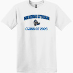 Winnebago Lutheran Vikings Online Store <span class="pdp-name-mascot">Winnebago Lutheran Academy Vikings</span> Gildan Adult Heavy Cotton Short Sleeve T-Shirt Front Thumbnail